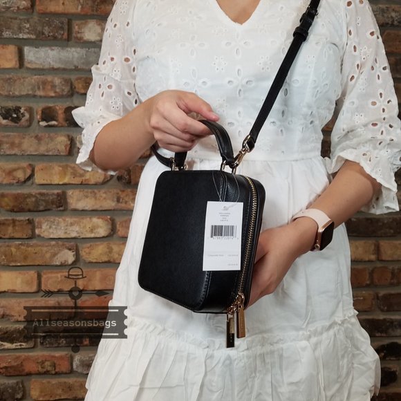 Kate Spade NY New York AUTHENTIC Daisy Black Cat Crossbody MEOW Christmas SHOP - Picture 4 of 4